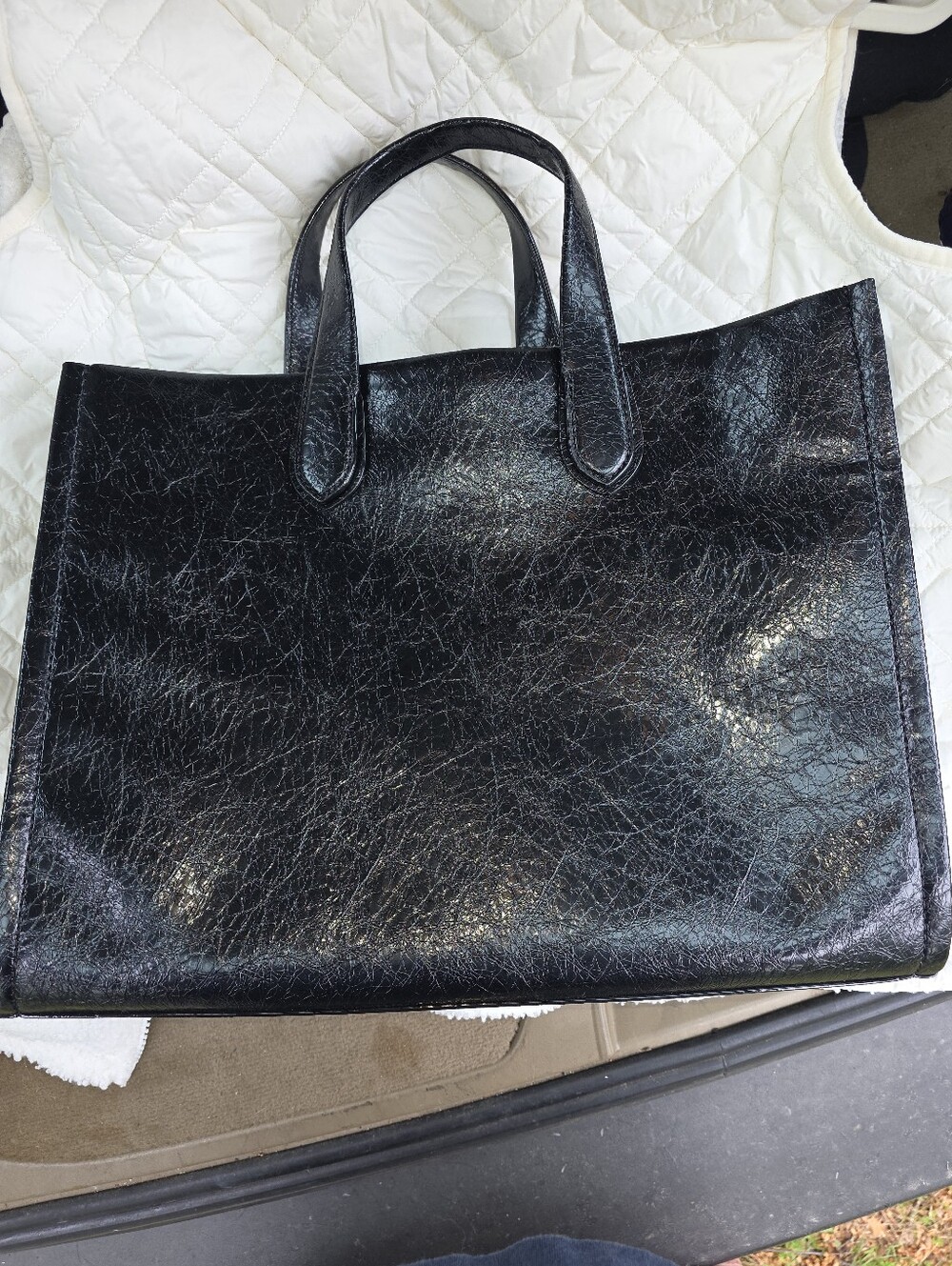 Michael Kors Gigi large embossed tote